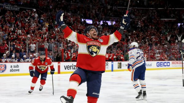 Panthers Win Recreation 2 vs. McDavid, Oilers as NHL Followers Hype Evan Rodrigues’ Late Targets