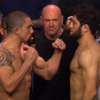 UFC on ABC 6 ceremonial weigh-in faceoff highlights video