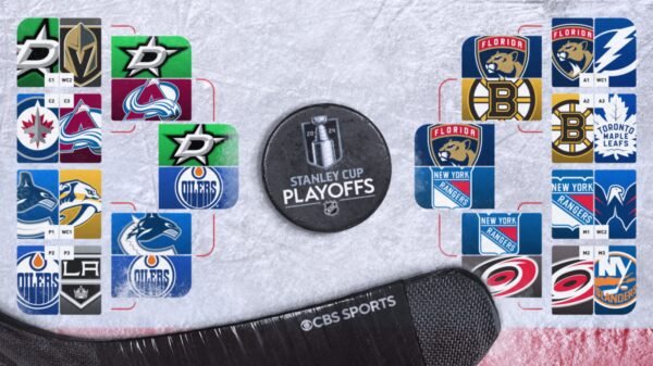 2024 NHL Playoffs bracket: Stanley Cup Playoffs schedule, Robertson provides Stars 2-1 collection lead over Oilers