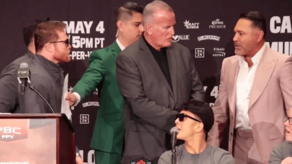 ‘Take off the gloves and struggle’: McGregor reacts to viral Canelo-De La Hoya confrontation
