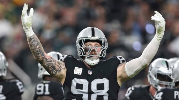 Maxx Crosby Needs to Stick with Raiders for Complete NFL Profession; Impressed by Kobe Bryant