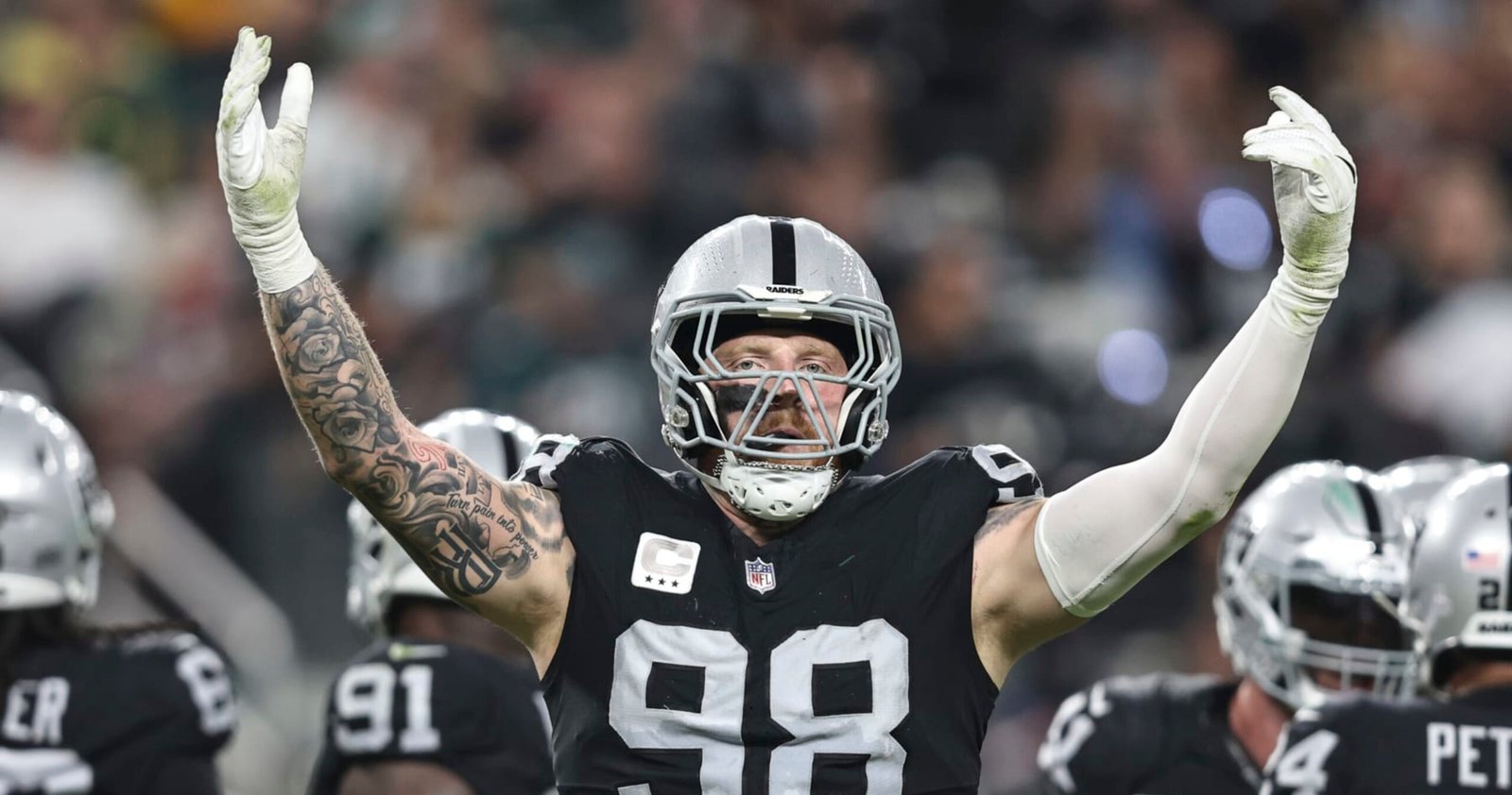 Maxx Crosby Needs to Stick with Raiders for Complete NFL Profession; Impressed by Kobe Bryant