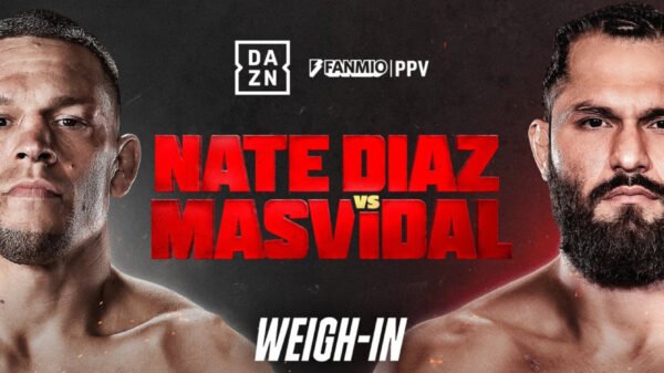 Nate Diaz vs. Jorge Masvidal 2 Weigh-In Video