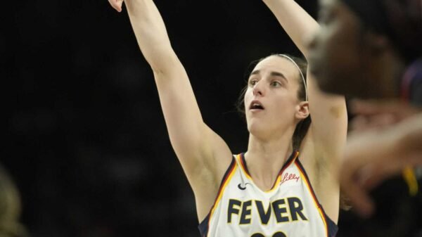 Watch: Caitlin Clark wastes no time discovering vary from deep in Fever-Liberty showdown