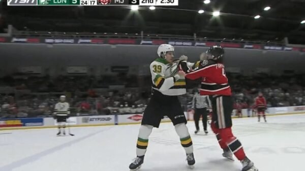 A Canadian Hockey League battle was filmed by a digital camera individual on the ice and the result’s so cool