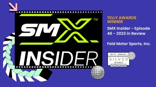 Feld Motor Sports activities Wins Two Telly Awards for Content material Produced for 2023 SMX Season