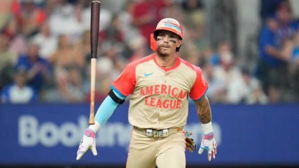 Boston’s Jarren Duran’s 2-run residence run offers the American League a 5-3 win over the Nationwide League within the MLB All-Star Recreation