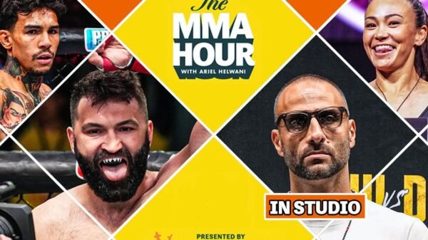 Watch The MMA Hour with Arlovski, Waterson-Gomez, Fili, and Bidarian in studio now