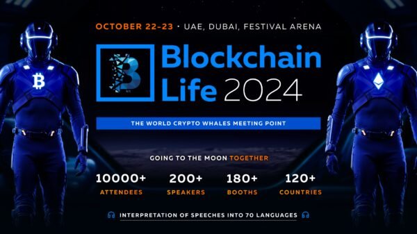 Blockchain Life 2024 in Dubai Unveils Audio system, Trade Leaders from Tether, Animoca Manufacturers and Extra