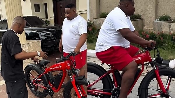 Cubana Chief Priest Need To Free Weight, Buys Mercedes-Benz ML 500 Fats Tyre Bicycle Value N1.4 Million