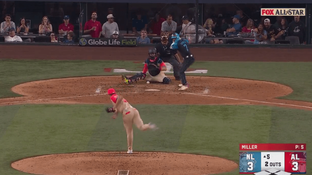 Mason Miller made MLB All-Star Sport pitching pace historical past with this devastating fastball