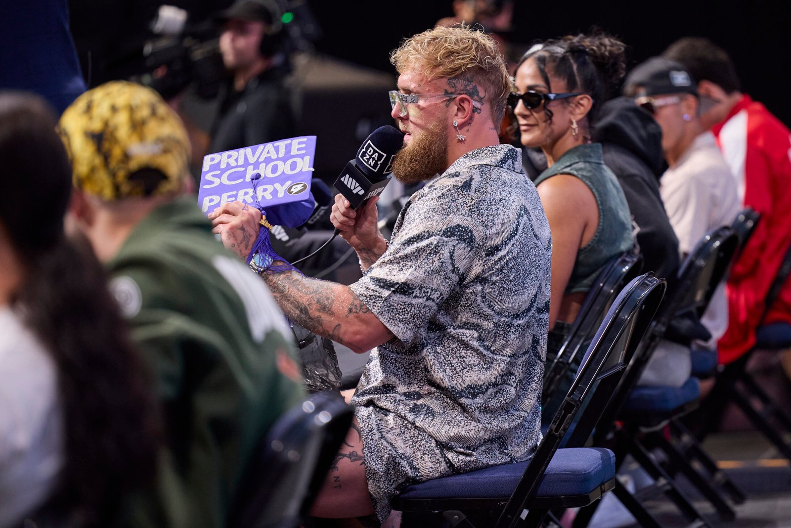 Images: Jake Paul vs. Mike Perry pre-fight press convention