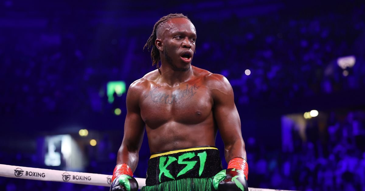 KSI out of Misfits Boxing 2 vs. 1 boxing match resulting from harm