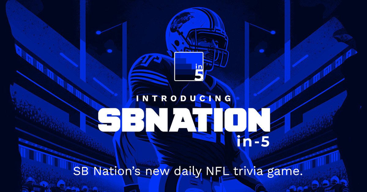 Check your NFL data on Friday with our new each day trivia sport