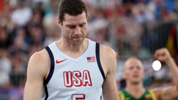 Paris Olympics: Jimmer Fredette sits out with leg harm as U.S. falls to 0-3 in 3×3 basketball