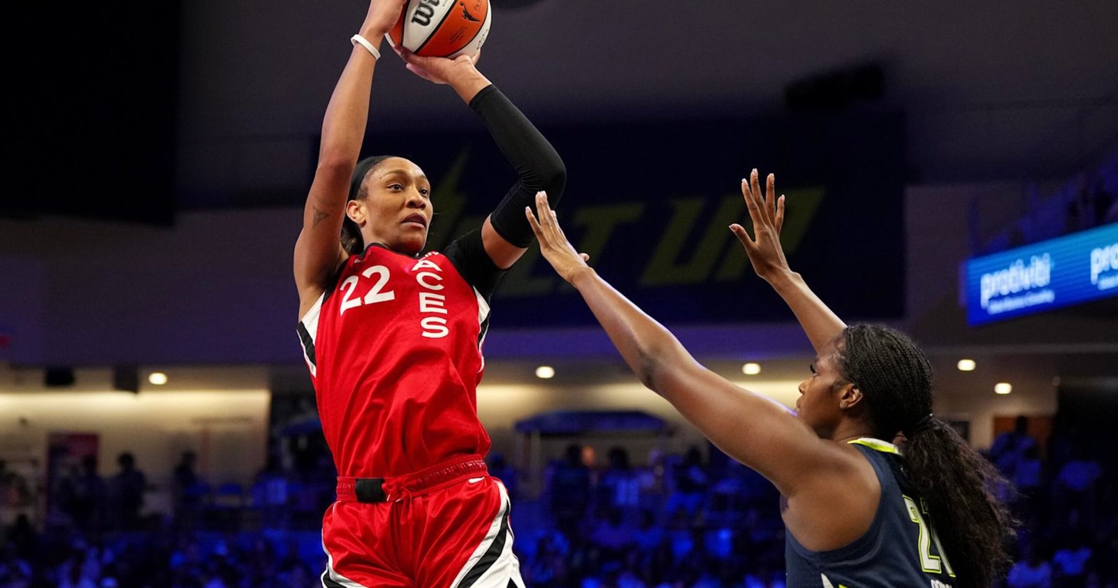 Lakers’ LeBron James, WNBA Followers Hype A’ja Wilson for Historic 42-Level Recreation vs. Wings