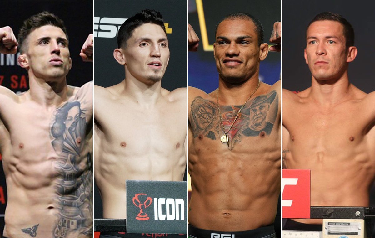 UFC veterans in MMA and boxing motion Aug. 29-31