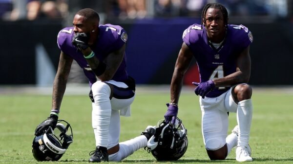 NFL chain gang member receives CPR on sideline at Ravens-Raiders sport in scary scene