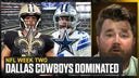 Dak Prescott, Cowboys EMBARRASSED vs. Derek Carr, Saints response & evaluation | NFL on FOX Pod