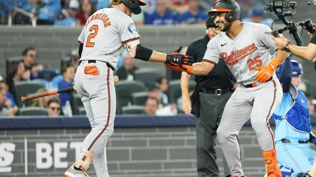 Orioles vs. Rays MLB participant props and odds