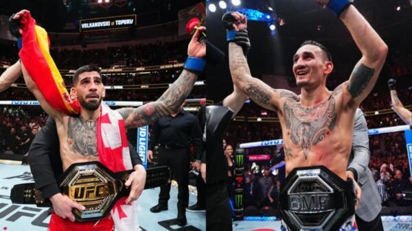 Max Holloway believes “deep down inside” Ilia Topuria is definitely cheering for him forward of UFC 308: “He’s an odd fella for positive”