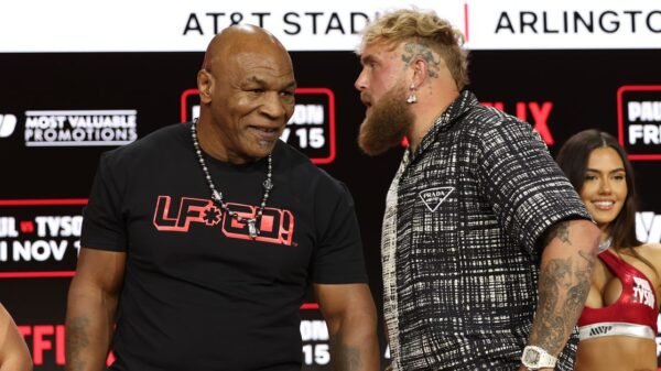 Jake Paul says there’s no back-up opponent for ‘thick and robust’ Mike Tyson on Nov. 15