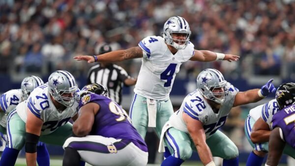 Cowboys solely win towards Ravens got here in Dak Prescott’s rookie season