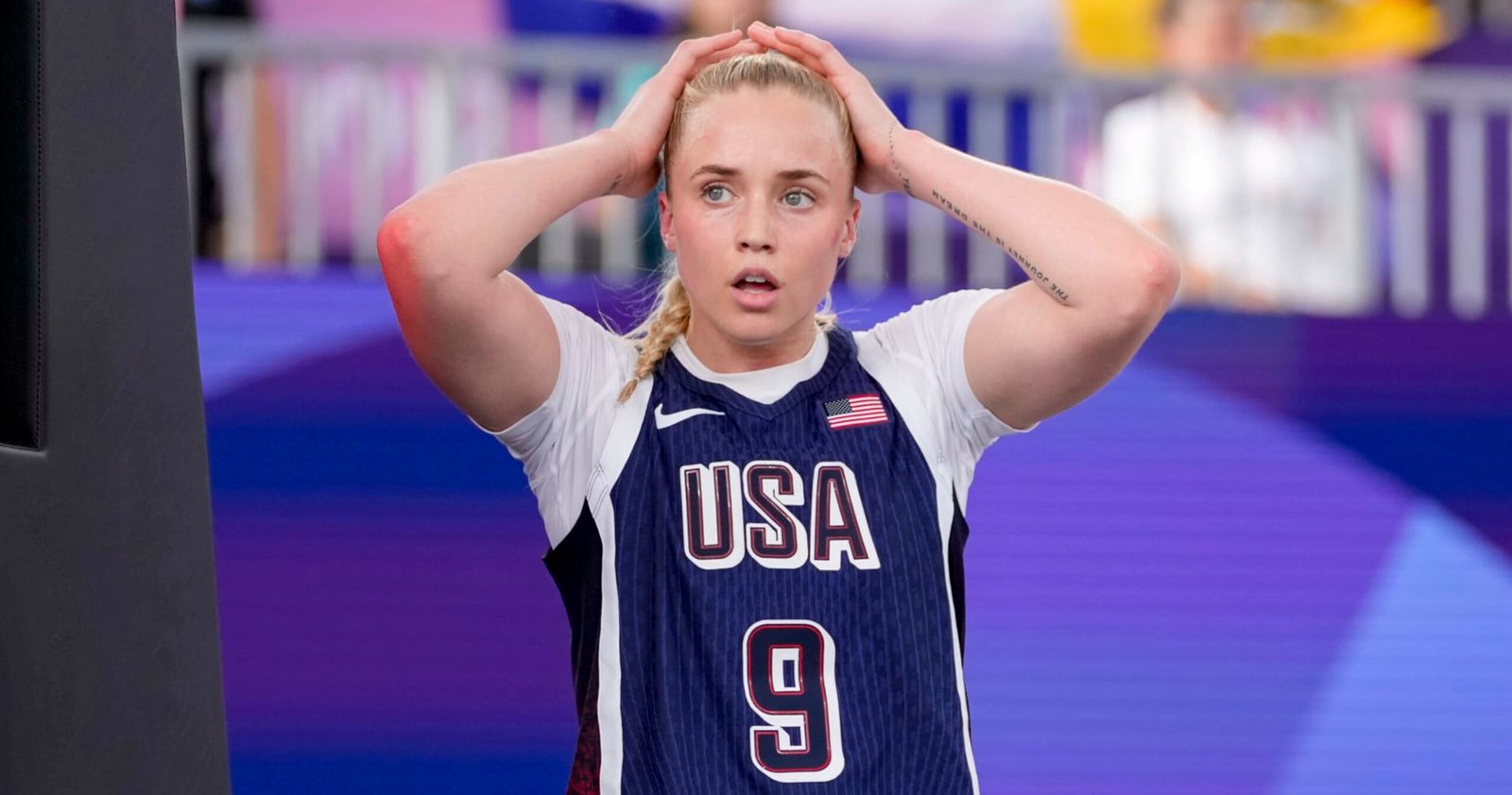 USA’s Hailey Van Lith Says After 3×3 Loss She Received Sick from Rain at Opening Ceremony