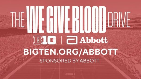 Abbott, Massive Ten kick off blood drive with a $1M prize