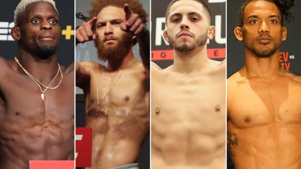 UFC veterans in MMA and boxing motion Sept. 13-14