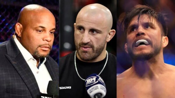 MMA Information Roundup: Daniel Cormier Goes Off on Joaquin Buckley; Kayla Harrison Trashes Henry Cejudo for Ketlen Vieira Warning; Jose Aldo Will get Alexander Volkanovski’s Help at UFC 307