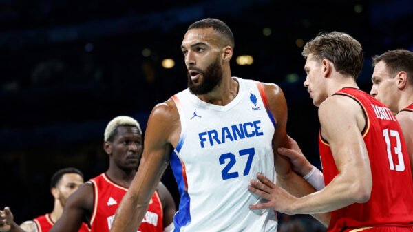 France’s Rudy Gobert Suffered Finger Damage Earlier than Olympic Knockout Bracket Play