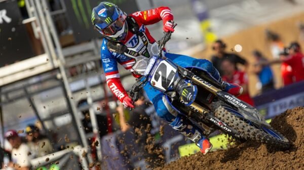 Cooper Webb to Change Likelihood Hymas as Crew USA’s MX2 Rider at MXoN