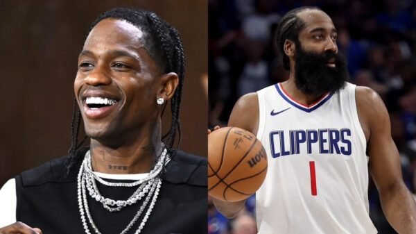 Travis Scott Delivers Endearing Birthday Toast To James Harden