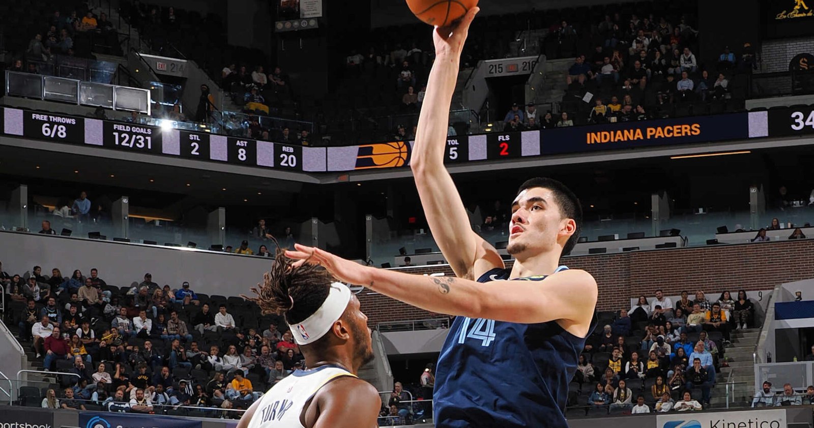 Zach Edey Amazes NBA Followers with Dominant Preseason Sport for Grizzlies vs. Pacers