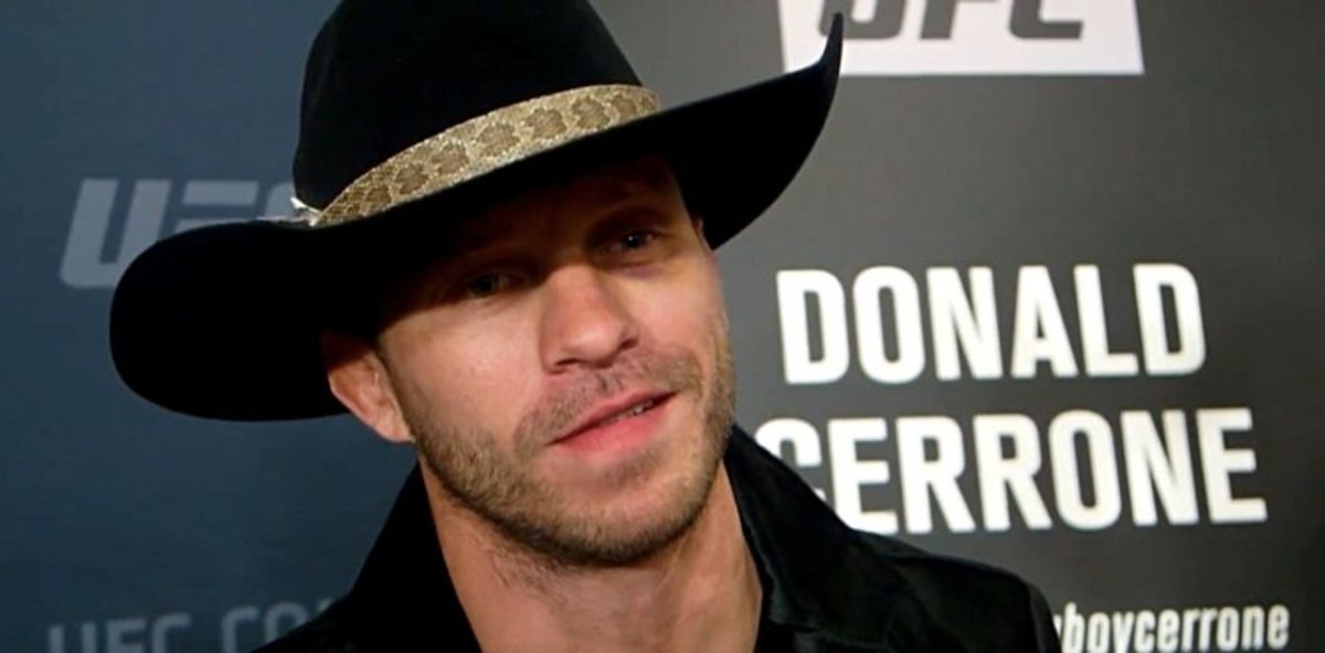 Donald Cerrone popping out of retirement to achieve 50 fights contained in the octagon