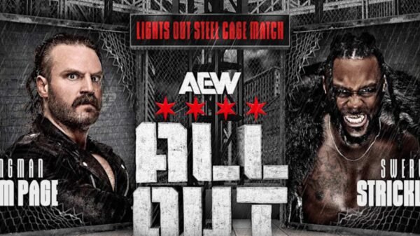 Hangman Web page Beats Swerve Strickland in Metal Cage Match at All Out 2024