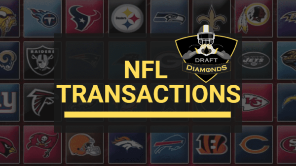 NFL Transactions for October 16, 2024 | Offered by NFL Draft Diamonds