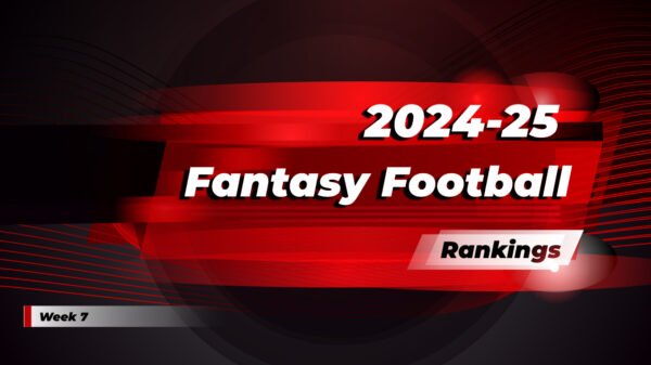 2024-25 Fantasy Soccer Rankings Week 7