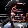 Anderson Silva’s son viciously knocked out in Misfits Boxing title struggle by former Jake Paul teammate Anthony Taylor