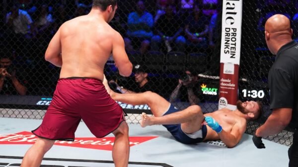 DWCS 74 video: Diyar Nurgozhay blasts Bartosz Szewczyk with violent head kick