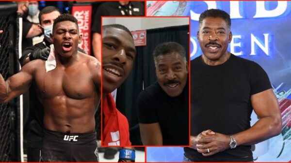 Joquin Buckley unites with Ghostbusters star Ernie Hudson forward of UFC 307 after years of being in comparison with Hollywood actor