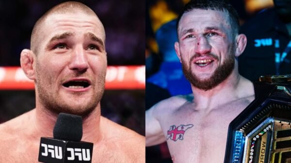 Sean Strickland mocks Merab Dvalishvili because the UFC’s new “King of Cringe”