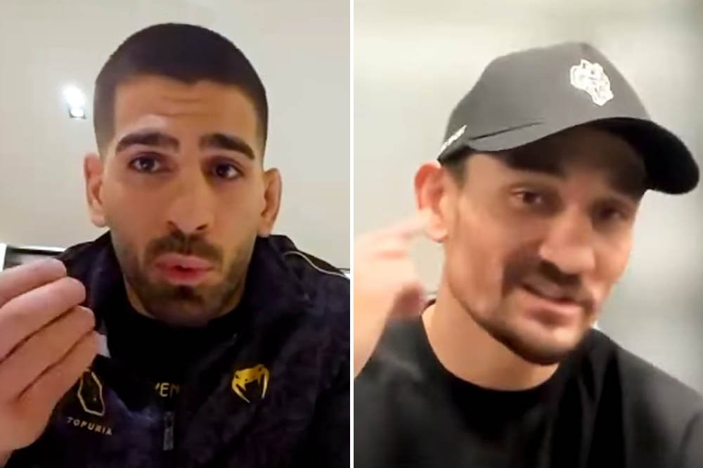 Ilia Topuria challenges Max Holloway to Justin Gaethje-like alternate at UFC 308 in heated interview