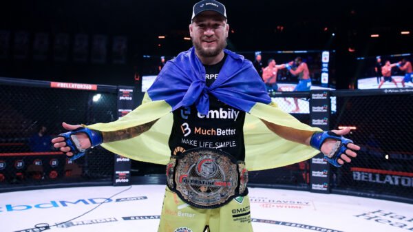 Yaroslav Amosov units sights on UFC after Bellator departure: ‘I am going to take this belt’