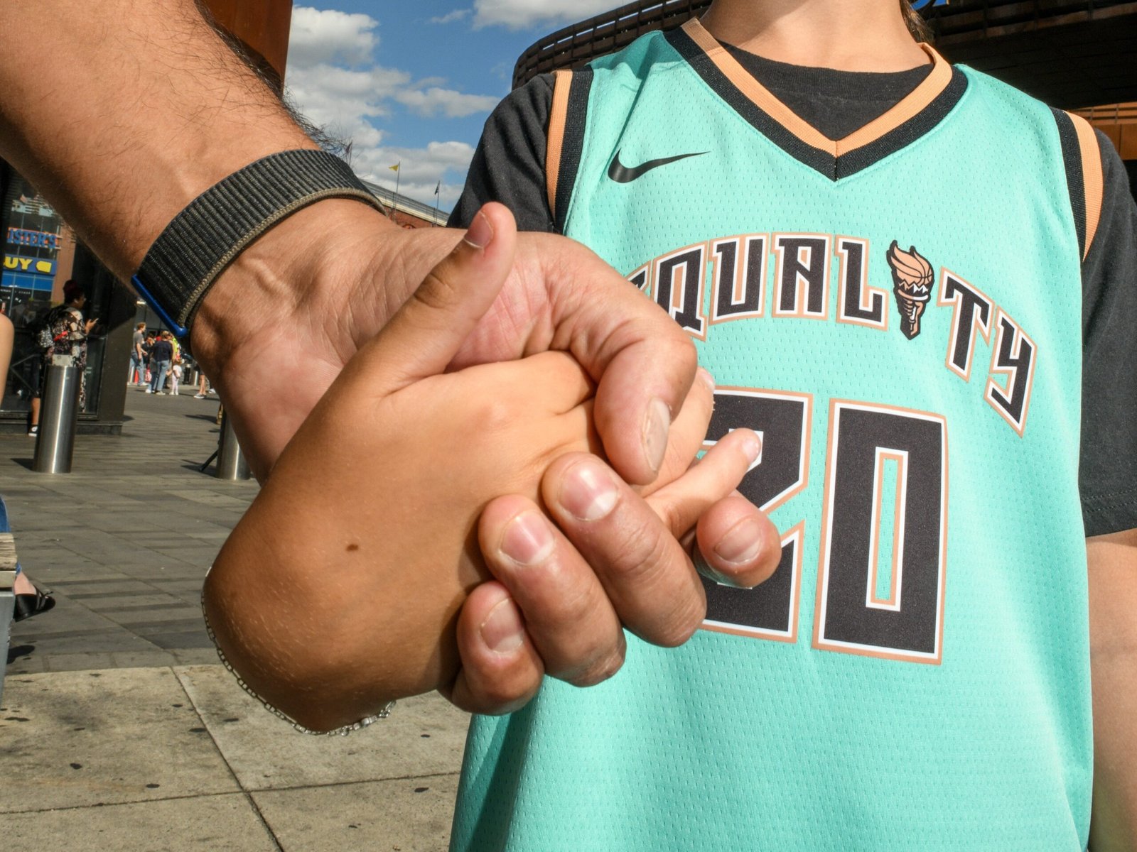 A Day Out With the Dads and Daughters Who Love Ladies’s Basketball (SEE PHOTOS)