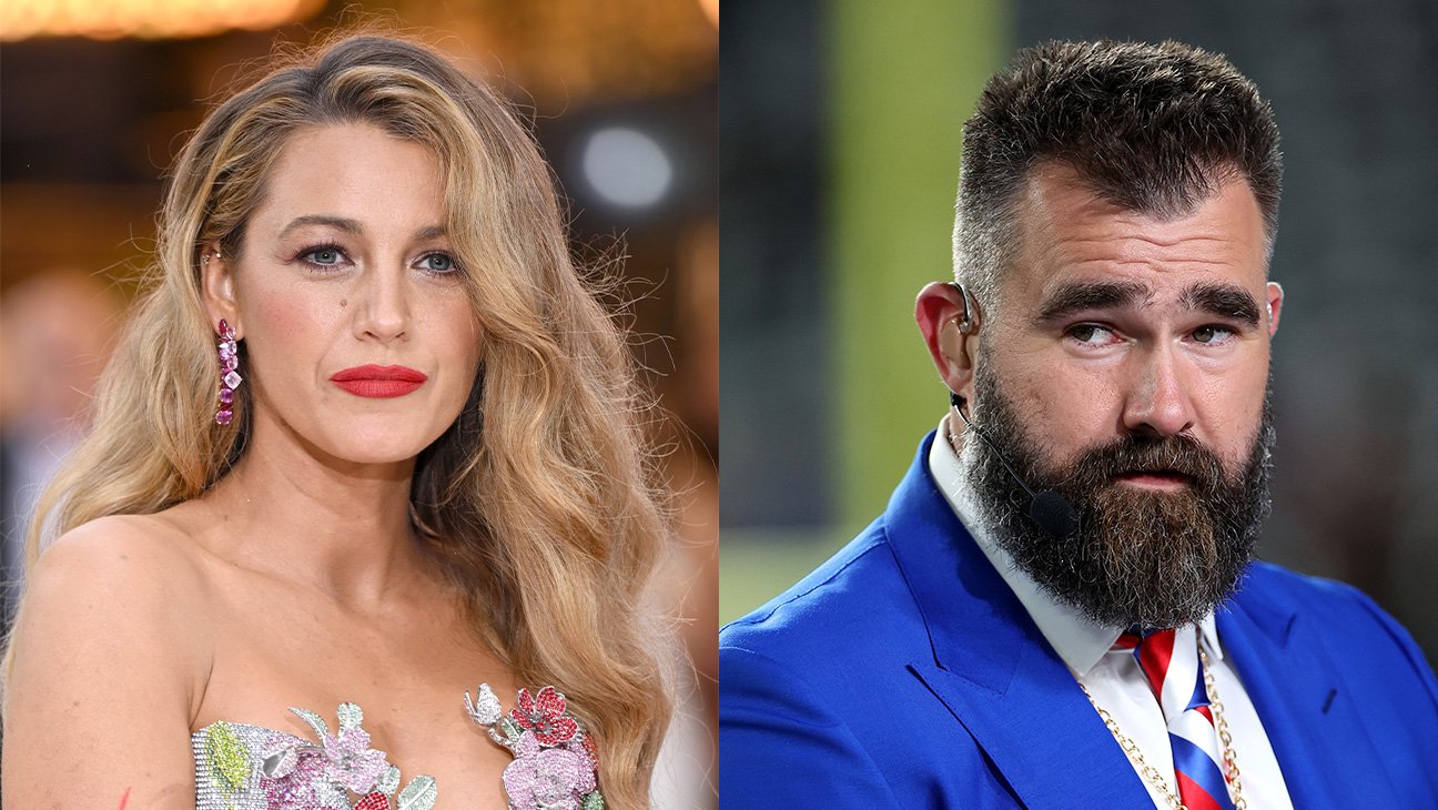 Blake Full of life Reacts to Jason Kelce’s Assessment of ‘The Sisterhood of the Touring Pants’