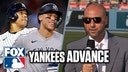 Yankees ADVANCE to ALCS with win over Royals: Derek Jeter, Alex Rodriguez and David Ortiz react