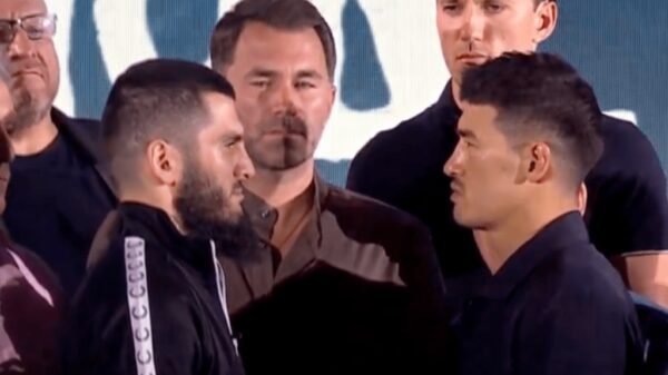 Video: Artur Beterbiev, Dmitry Bivol stone chilly in pre-fight convention faceoff forward of boxing title struggle