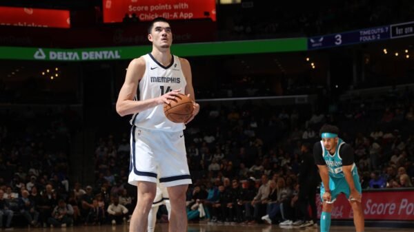 Zach Edey Surprises NBA Followers with 3-Level Makes an attempt in Grizzlies’ Loss to Hornets